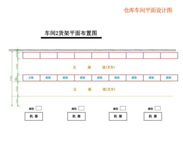 西藏倉庫貨架車架設計圖